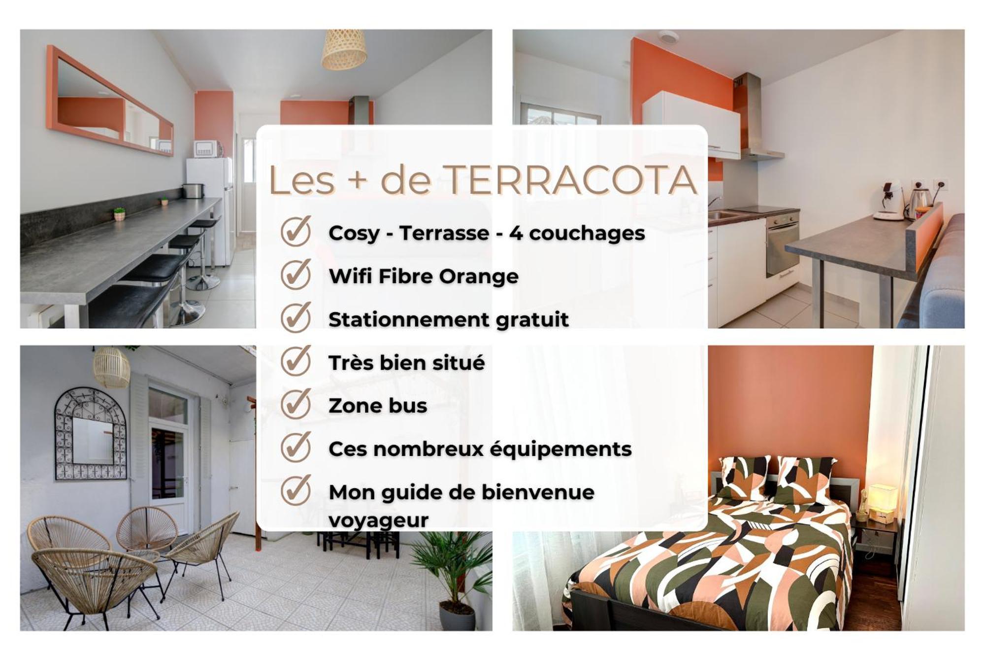 “Le Terracotta” Terrasse -Centre Ville- Cosy บูร์-ก็อง-เบรส ภายนอก รูปภาพ